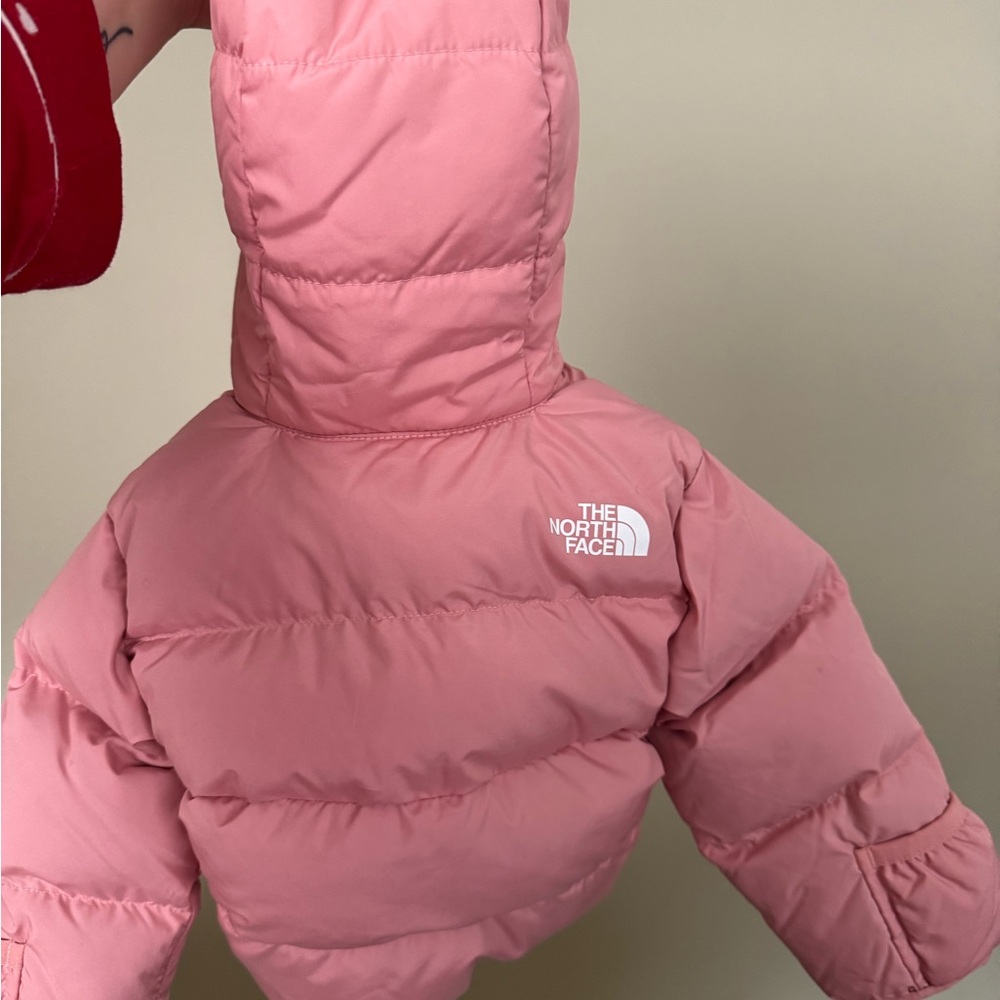 The North Face Blush Pink Hooded Jacket NWOT - Picture 2 of 2
